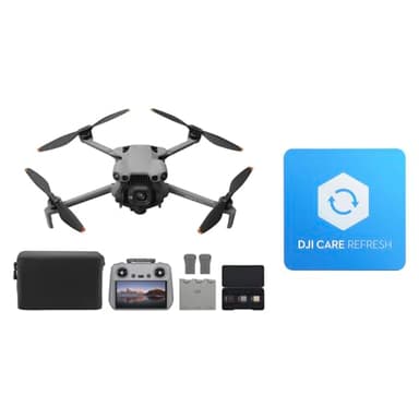 DJI Mini 5 Pro Fly More Combo mit DJI RC 2 und 1 Jahr Care (Automatisch Aktiviert), C0-Zertifiziert, 4K-Drohne für Anfänger, Drohne mit Kamera, 1-Zoll CMOS, Hinderniserkennung, 225°-Gimbal-Rotation