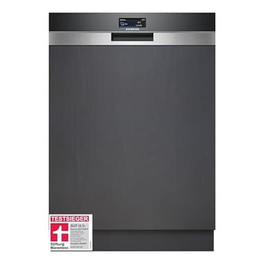 Siemens SN57TS00CE, Stiftung Warentest Testsieger*, iQ700, Geschirrspüler Teilintegriert, Home Connect, Spülmaschine Made in Germany, Besteckschublade, Zeolith Trocknung, varioSpeed, glassZone