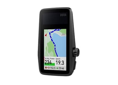 COROS DURA Solar GPS Fahrradcomputer, 120 Stunden GPS-Akkulaufzeit, Solaraufladung, 2,7” MIP Farb-Touchscreen Fahrrad Navi, schnelle Datensynchronisierung, Turn-by-Turn Navigation, Dualfrequenz GPS