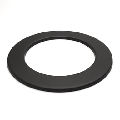 raik Rauchrohr Ofenrohr Wandrosette für Kaminrohr 150 mm Schwarz Stahl 2 mm Dicke Rosette Wanddurchführung