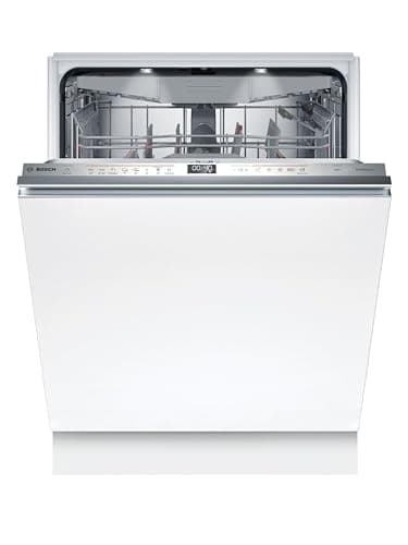 Bosch SBV6ZCX16E, Stiftung Warentest Testsieger*, Serie 6 XXL-Geschirrspüler 60 cm, vollintegriert, Besteckschublade, Made in Germany, PerfectDry, Extrem leise, Max Flex Körbe, Home Connect
