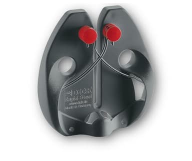 F. DICK Messerschärfer Rapid Steel action (Schärfer zum Durchziehen; Stäbe aus Edelstahl) 90091000, ohne Standplatte schwarz, 20 cm