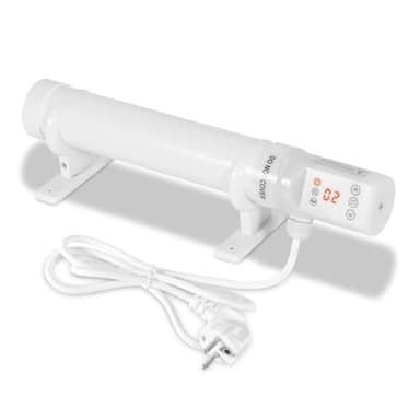 Jaxguom Gewächshausheizung, 60W Gewächshausheizung mit Timer, Zeitplan und Zyklusfunktion, 64cm Gewächshaus Heizung für Pflanzen Gartenhaus Gewächshäuser