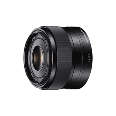 Sony SEL35F18 – 35mm F1.8 Objektiv für APS-C (lichtstarke Festbrennweite mit OSS, E-Mount, kompakt & vielseitig, passend für Sony Alpha ZV-E10, A6400, A6700, schwarz)