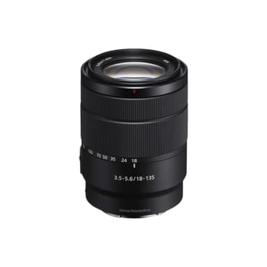 Sony SEL18135 – 18–135mm F3.5–5.6 OSS (APS-C Zoom-Objektiv mit Bildstabilisator, E-Mount, kompakt & leicht, ideal für Reisen, Alltag & Video, für Sony A6400, A6700 & ZV-E10, schwarz)