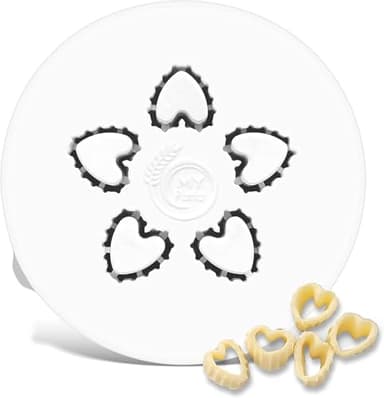 MY Pasta – Herz Rigati – Nudelmaschinen-Scheibenmatrizen | Advance Pasta-Scheibenmatrize für hausgemachte, kompatibel mit Philips Serie 7000 | Philips |