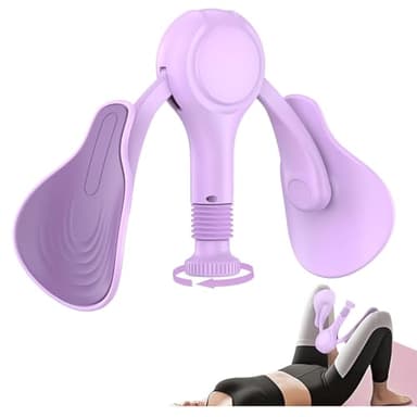 Oberschenkeltrainer & Beckenbodentrainer für Frau Männer, Beintrainer hip Fitnessgeräte für Zuhause Multifunktionaler für Frauen & Männer & Bauch Beine Po Yoga