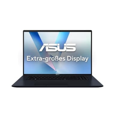 ASUS Vivobook 18 M1807HA Laptop | 18" WUXGA 16:10 IPS Display | AMD Ryzen 7 260 | 16GB RAM | 1TB SSD | AMD Radeon 780M | Win11 Home | QWERTZ | Quiet Blue