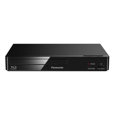 Panasonic DMP-BD84EG-K Smart Network 2D Blu-ray DVD-Player, Internet-Apps, hochauflösendes Audio, Wiedergabe von externer Festplatte, USB, Ethernet, kompaktes Design, Schwarz