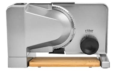 ritter serano 8 Elektrischer Allesschneider & Brotschneidemaschine aus Vollmetall, Made in Germany