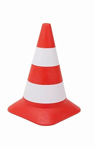 Big 800001191 - Verkehrskegel Set "Pylonen", 4 Stück, Rot