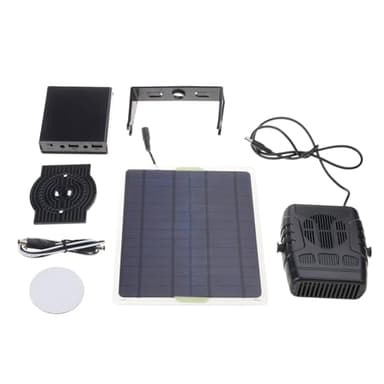 Elnwnnkc Solarheizung, kompakte Größe für Hühnerstall, Gewächshaus und Hundehütte, warm