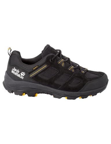 Jack Wolfskin Vojo 3 Texapore Low M Herren Outdoorschuhe , Black Burly Yellow Xt, 44.5 EU