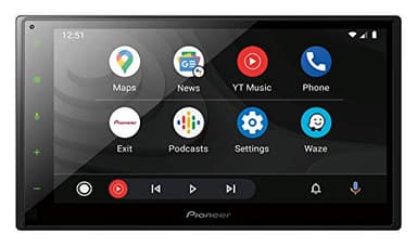 Pioneer SPH-DA160DAB-AN, 6,8" 2-DIN-Mediareceiver mit Apple CarPlay, Android Auto, DAB+ und Bluetooth, inklusive DAB-Antenne