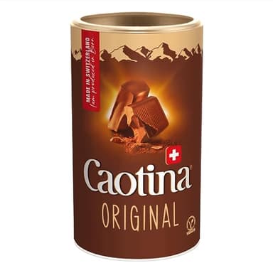 Caotina Original Trinkschokolade - Kakao-Pulver für heiße Schokolade mit echter Schweizer Schokolade - feinster Cacao nachhaltig und zertifiziert (1 x 500g)