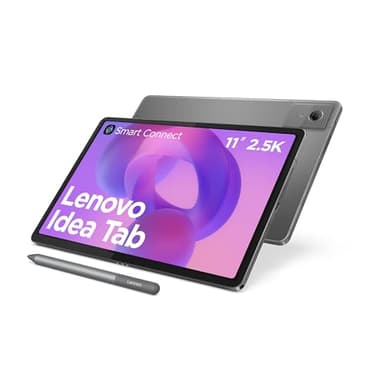 Lenovo Idea Tab Tablet | 11" 2.5K 16:10 LCD Display | MediaTek Dimensity 6300 | 8GB RAM | 128GB Speicher | Android 15 | Luna Grey | inkl Tab Pen