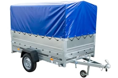 UNITRAILER PKW-Anhänger Garden Trailer 230 Kipp 750kg mit Hochplane