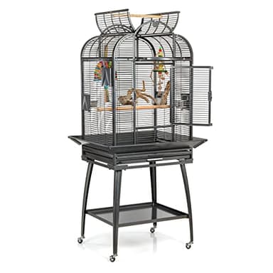 Montana Cages | Vogelkäfig Havana - Antik | ca. 80 x 74 x 162 cm
