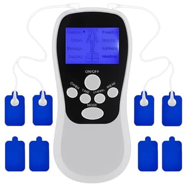 Period Pain Simulator,Wiederaufladbar,Reizstromgeräte Gegen Schmerzen Tensgerät Wehen Simulator,8 Massagemodi 15 Einstellbare Stufen Lindert Schmerzen in Schultern Taille Beinen Und Mehr