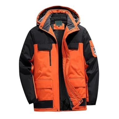 Skijacke Herren 4XL Übergröße: Ski Jacken Herren Winterjacke 6XL Übergröße Winterjacke Wasserdicht Warm Wintermantel Winterparka Outdoorjacke Skianzug Gefütterte Parka Dicke Schneeanzug Große Größen