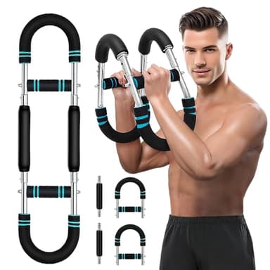 Twister Armtrainer mit verstellbarem Widerstand (30–50 kg) – Abnehmbares Federzug-Trainingsgerät für Brust, Arme & Oberkörper – Tragbares Fitnessgerät für Zuhause, Büro & Reisen