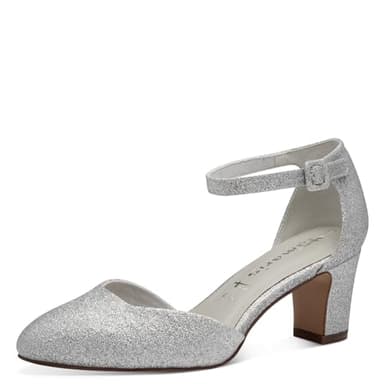 Tamaris Damen Pumps Vegan metallic 40