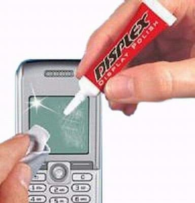 Mexxtronics Displex Display Kratzer Entferner inkl. Poliertuch, Politur, Politurpaste, Displaykratzerentferner für Handy, iPod und mehr