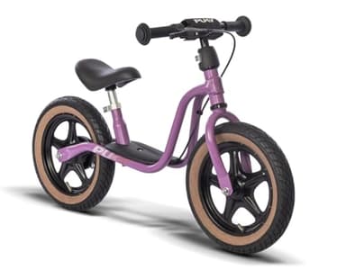 PUKY LR 1L BR | Laufrad ab 2,5 Jahren mit kindgerechter Bremse | Ergonomisches Design | Tiefer Einstieg mit Trittbrett | Höhenverstellbarer Sattel & Lenker | Robuster Stahlrahmen