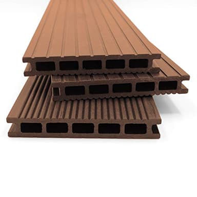 HORI WPC Terrassenfliesen | Terrassendielen Malta Grau | Komplett-Set inkl. 40x60 mm Unterkonstruktion & Clips | Langlebig & Wetterfest | rutschfest | Pflegeleicht | Dielenlänge 5,40 m I Fläche 9 m²