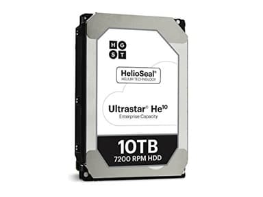 HGST Ultrastar HE10 10TB Interne Festplatte HUH721010ALN600 3,5 Zoll HDD SATA 6Gb/s 7200RPM 24/7 (Generalüberholt)
