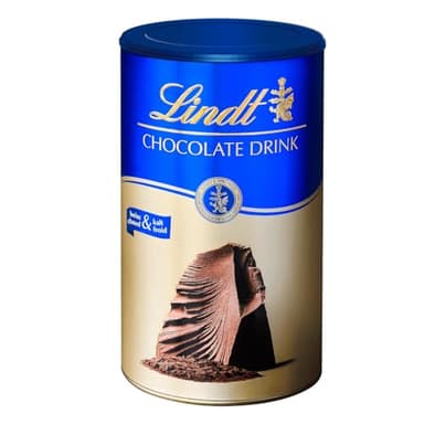 Lindt Schokolade | Chocolate Drink Kakaopulver | 300g | Schokoladen-Drink aus feinster Lindt Vollmilch-Schokolade kalt und heiß genießbar | Schokoladen-Getränk