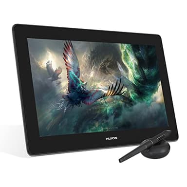 HUION Kamvas Pro 16 Plus 4K-Grafiktablett mit Display, HUION 4K 15,6 Zoll UHD-Display, vollständig laminierter Zeichenmonitor für PC/Mac/Android, ideal für professionelle Designer und Künstler