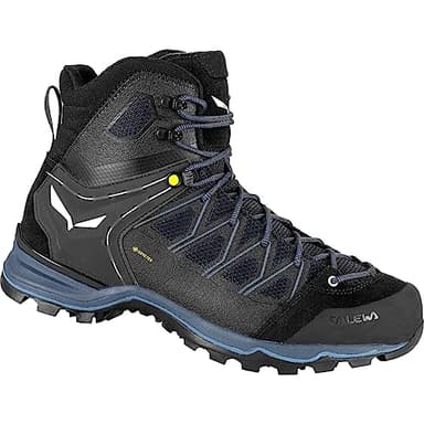 Salewa Mountain Trainer Lite Mid Gore-Tex Herrenwanderstiefel, Schwarz, 10