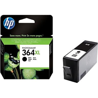HP 364XL (CN684EE) Original Druckerpatrone Schwarz mit hoher Reichweite für HP DeskJet 3070A, 35xx, HP OfficeJet 4620, 4622 und HP Photosmart