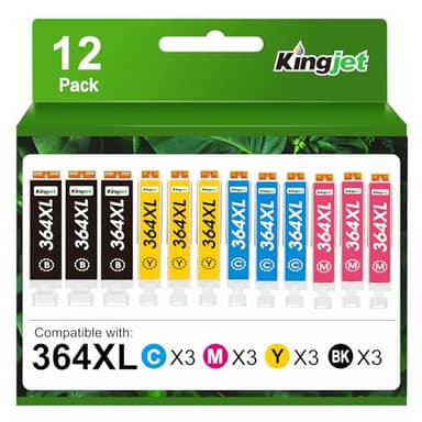 364XL Multipack Patronen Kompatibel für HP 364 druckerpatronen XL für Photosmart 5520 druckerpatronen Photosmart 5510 6510 5515 5524 7510 7520 Deskjet 3520 3070A 3524 3522 officejet 4620 4622 4610