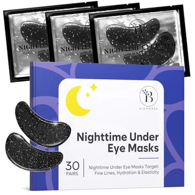 Augenpads Gegen Augenringe (30 Paare) - Eye Pads mit Retinol & Augenpads Hyaluron - Eye Patches zur Augenringe Entfernen - Under Eye Patches für Nacht - Augenpads gegen Tränensäcke - Eye Mask